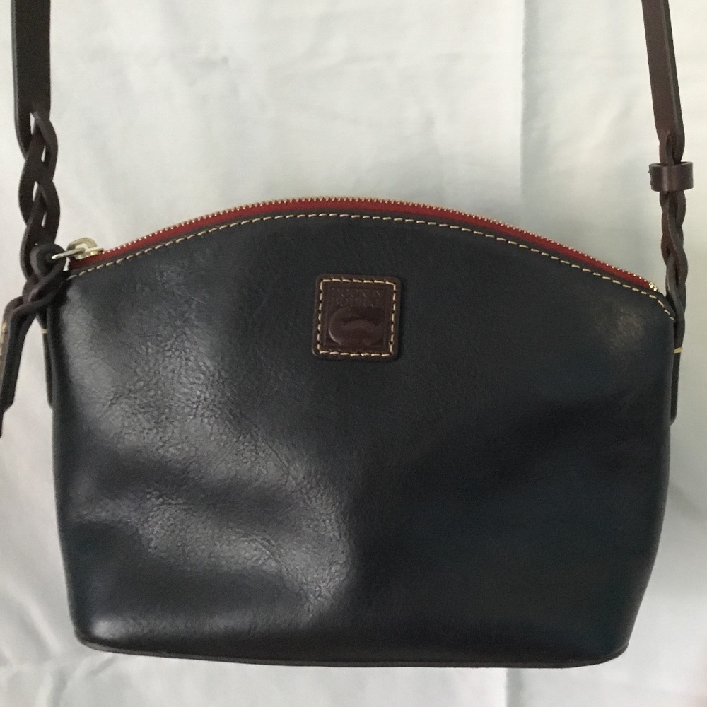 Leather crossbody bag